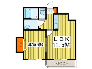 ルピナス北１６条の物件間取画像